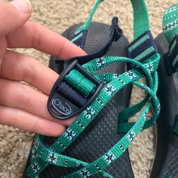 Chaco Zx2 Classic Eclipse Green Sandals W10 - Picture 8 of 11